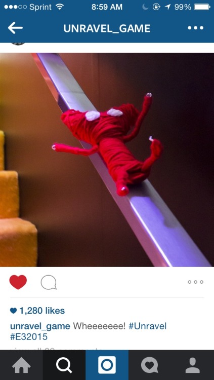 nerdinablender:10 reasons to be following Unravel_game on Instagram. Yarny gives me hope for th