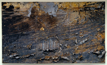 slam-modern: Burning Rods, Anselm Kiefer, 1984–87, Saint Louis Art Museum: Modern and Contemporary A