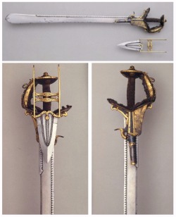 petermorwood:  A khanda broadsword from Rajasthan,