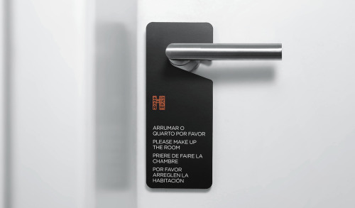 Branding for a hotel located in the old Lisbon historic centre, design by UMA