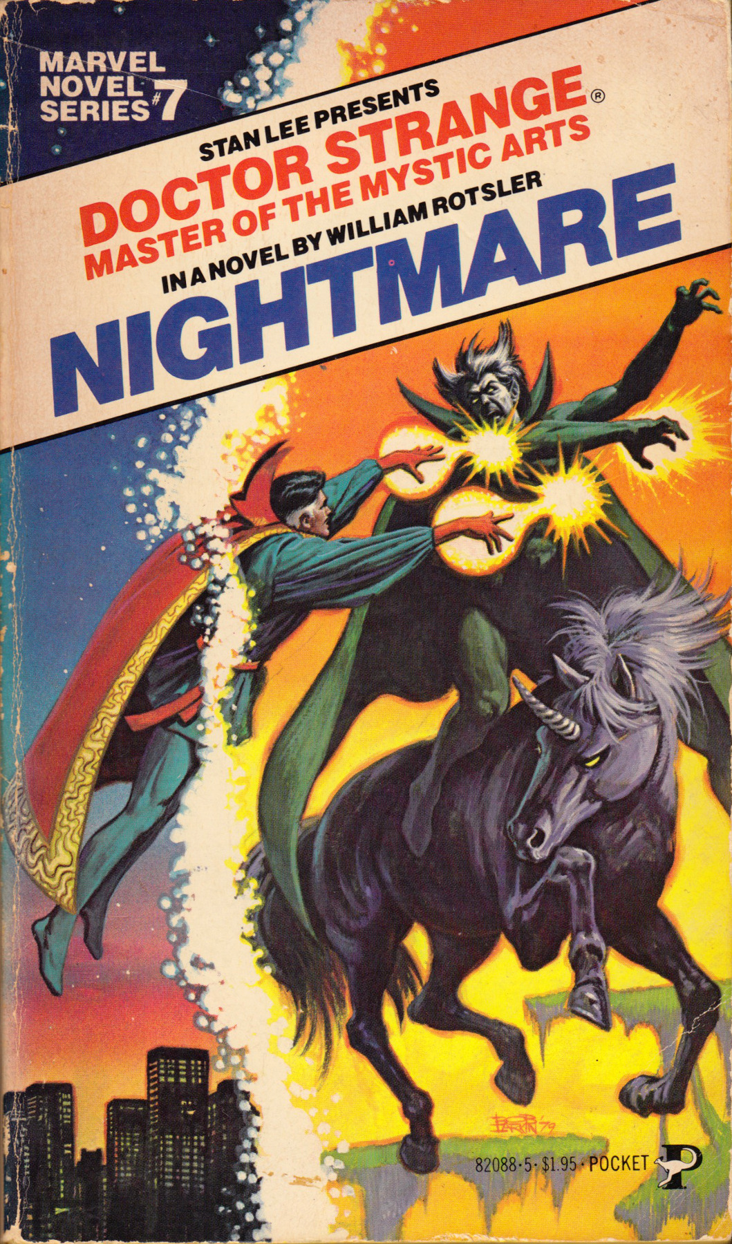 Marvel Novel Series No.7: Doctor Strange in Nightmare, by William Rostler (Pocket