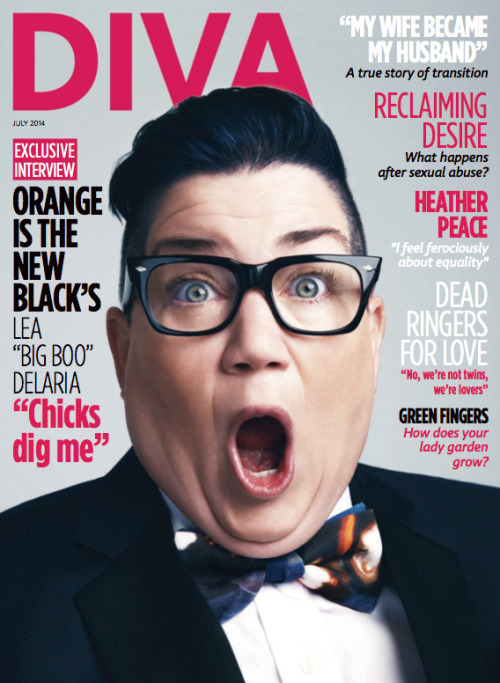 liquorinthefront - Lea DeLaria, photography by Sophy Holland