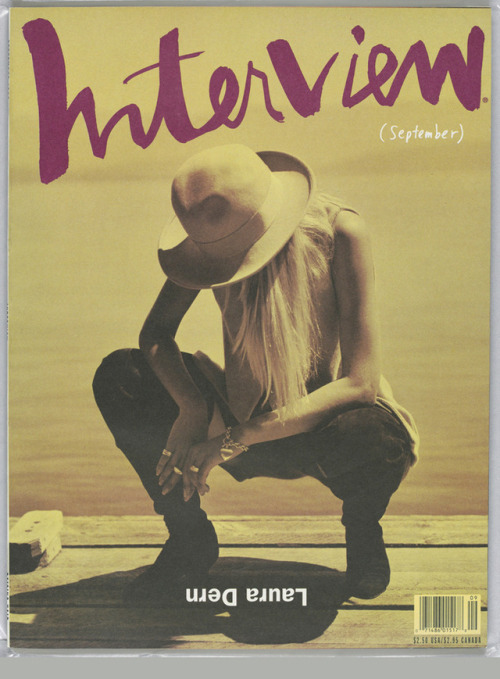 Tibor Kalman, artwork for the magazine Interview, 1990-1991. M&Co. USA. Via @cooperhewitt