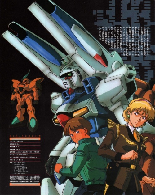 Sex animarchive:    Newtype (10/1993) - Mobile pictures