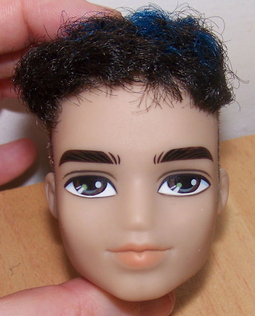 What I’ve been up to: Deflocking Tokyo Eitan and painting over his tag holes, adding more doll