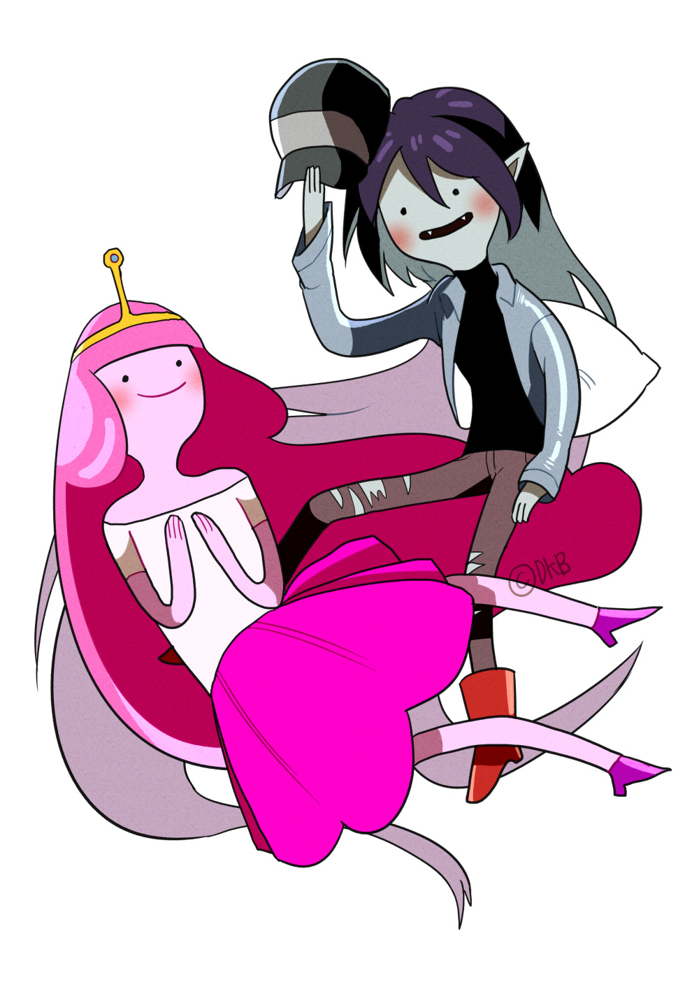 diaemyung:  Adventure Time doodling (2018/07/03)