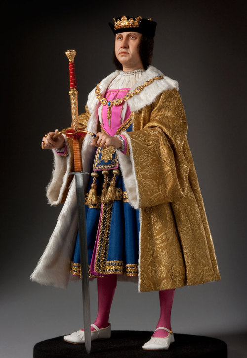 jeannepompadour: George Stuart dolls; King Ferdinand of Aragon and Queen Isabella of Castile in 1492