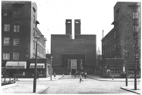 School &lsquo;De Wissel&rsquo;, Vespuccistraat, Amsterdam, 1920s View this on the map