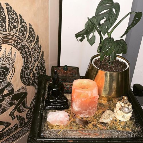 Everyone should create a zen space in their home. This is my Zen zone and when it gets too much I li