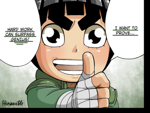 . Rock Lee .from Rock Lee’s Springtime of Youth!