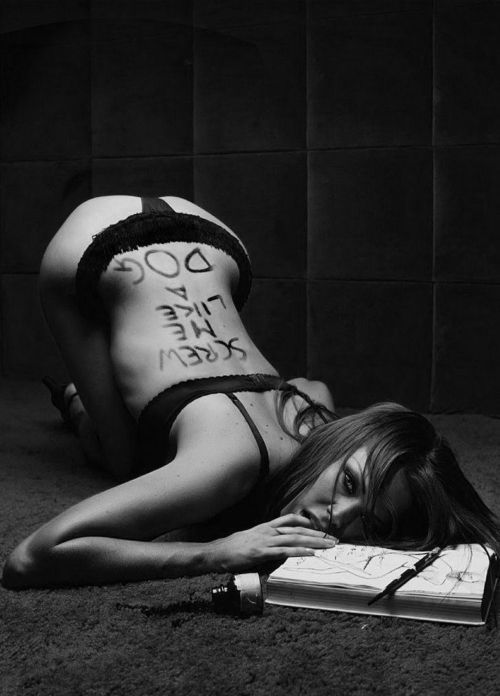 sirsnewplayground:  Today’s theme: BodywritingSir