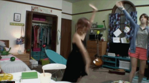 systemsnominal:  Tessa and Dodger’s interpretive dance 