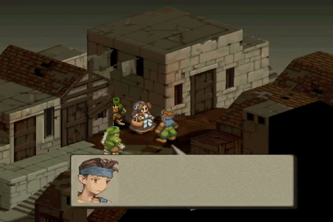 fragileicicle:Cloud and Aerith cameos – Final Fantasy Tactics, 1998Cloud is a secret unlockable char