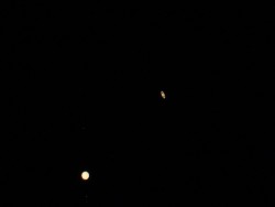 karlrincon:The Great Conjunction: Jupiter and Saturn 🌌.