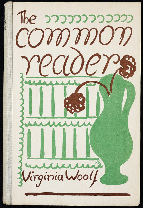 Vanessa Bell. Cover design for Virginia Woolf´s “The Common Reader”. wat