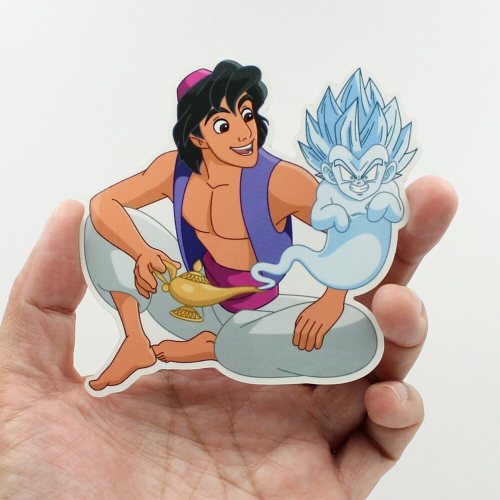 Super Ghost Genie Stickers Available link on bio // #CRUX #cruxworldwide #stickerapp #dragonballz #