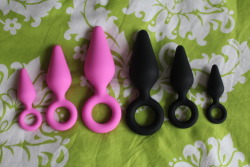 bdsmgeekshop:  Silicone O Ring Plugs now available in store! (get them in a Bundle and save!)