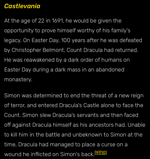 HAPPY SIMON BELMONT BEATS THE SHIT OUT OF DRACULA DAY!!!!!!