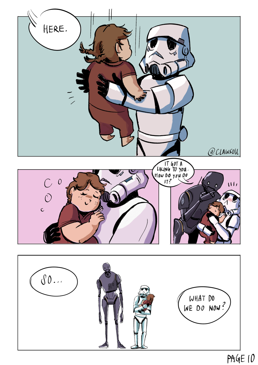 clawsou:  Part 3: A Time in Coruscant [For newcomers: This is Part 3 of my K-2SO