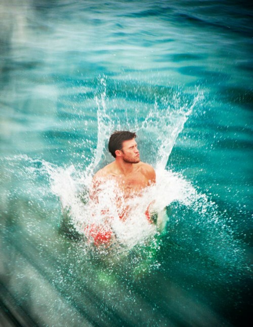 This is Scott Eastwood, Clint Eastwood’s hot 27 year old son. Photos are from his Instagram and a photoshoot in Town & Country magazine. Hot little fucker.