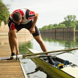 maleathletessocks:Rowing. Philipp Syring.