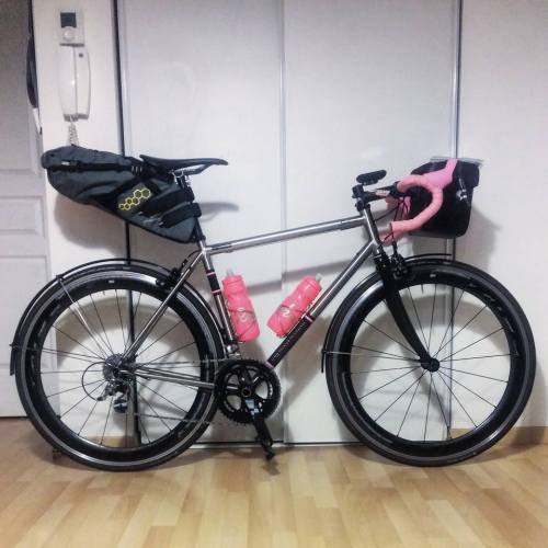 duvelo:  Ready for Paris Brest Paris. Genesis Equilibrium stainless. Croaam : instagram.com/