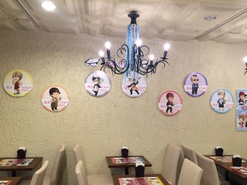 aitaikimochi:Went to the Sakamoto Desu Ga? Animega cafe yesterday, and it was pretty hilarious lol