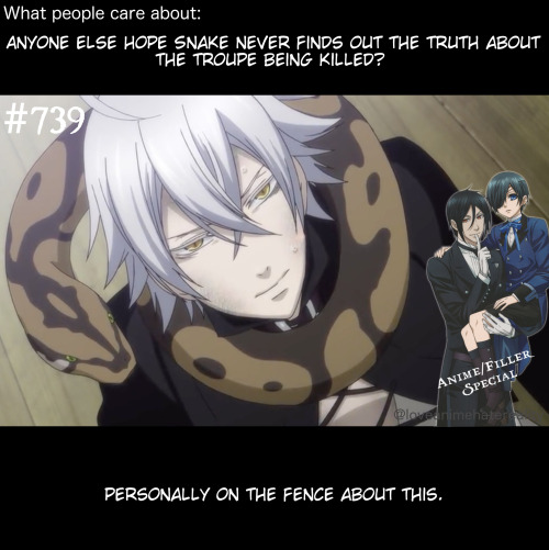 Black Butler #739 - Uncertain. ~ LoveAnimeHateReality