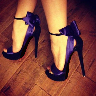 ericdressreviews:  Fashion Purple Sexy Bowknot High Heel Prom Shoes  urlend.com/imIrmaU