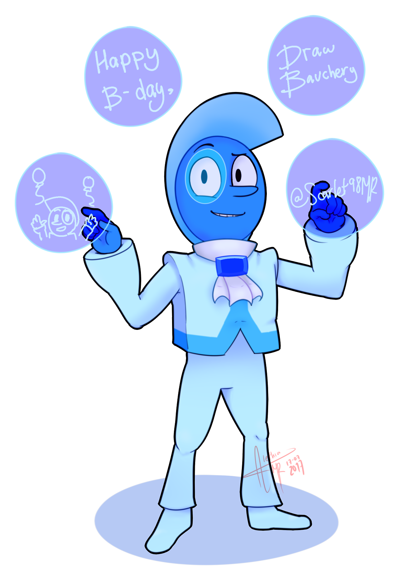 scarlet98mr: Happy birthday, @drawbauchery uwu  Requested by: A fan of yours  my