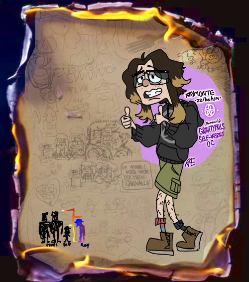 Say Howdy Folks! Introducing Officially, My Shamelessly Self-insert Inspired Gravity Falls OC, Raymonte!