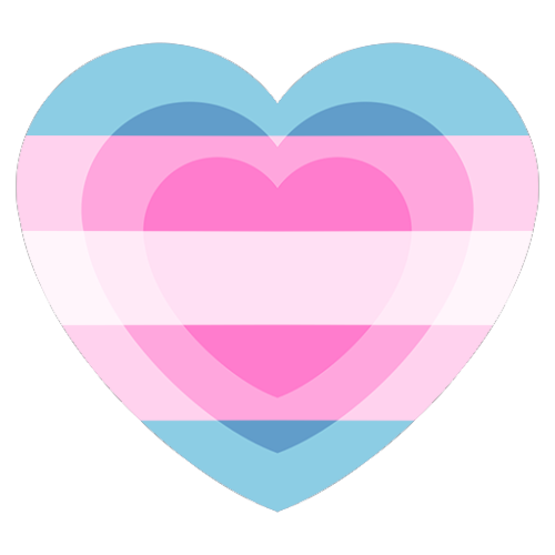 aroaesflags:Trans heart emojis