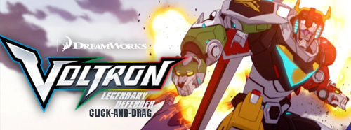 Voltron Season 3 Click-and-drag!