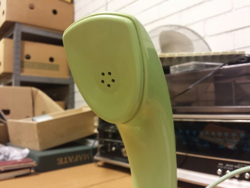 L.M. Ericsson Ericofon DBJ 500 Accent Green Kobra Telephone (21CM Model), 1961