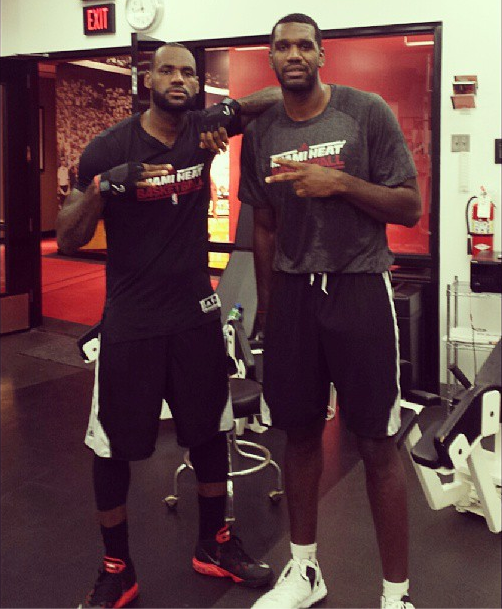 fuckyealebronjames:  Me and @daddyluv2250 aka My long lost brother aka G.O. G.O.