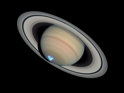 Porn space-wallpapers:  Aurora at Saturn’s South photos