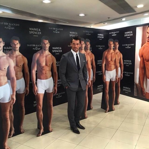 officialdavidgandy:  London. Dublin. Hong Kong. Paris. Four vastly different cities, but the response to the launch of the David Gandy for Autograph line for Marks and Spencer was a spectacular success. During the launch tour, David once again showed