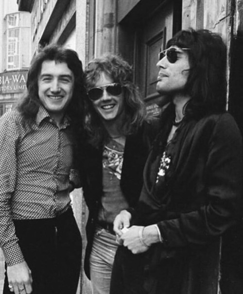 John, Roger And Freddie In The Early 70s