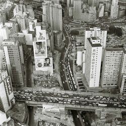 Viaduto 9 julho em 1968