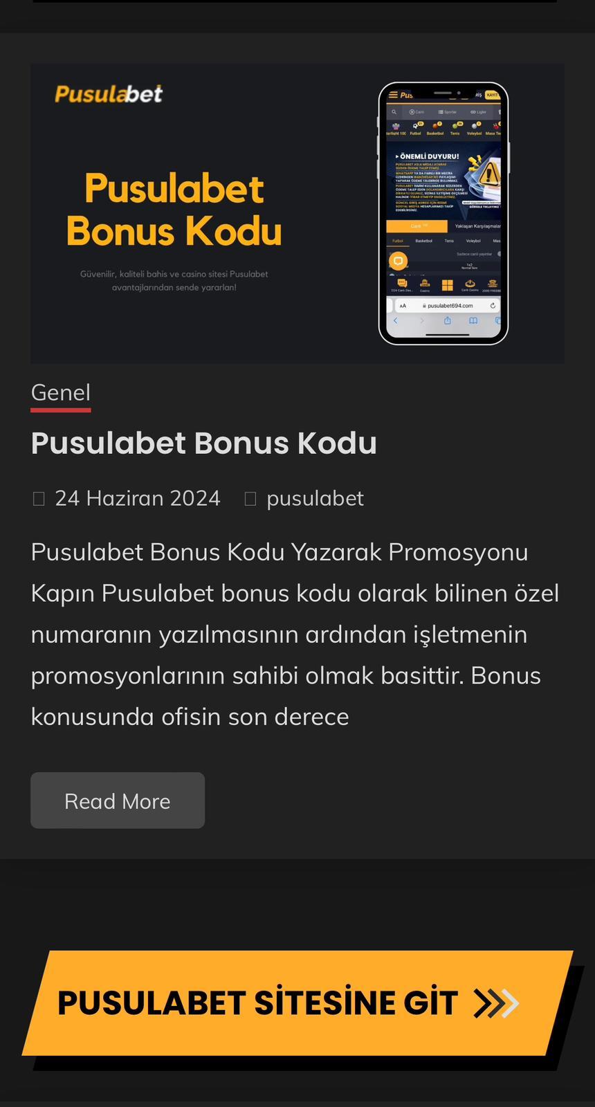 pusulabet casino bonus