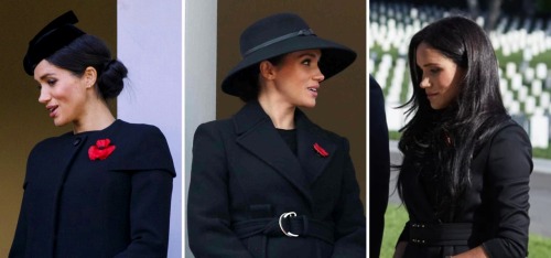 Duchess of Sussex Remembrance Day 2018 - 2020