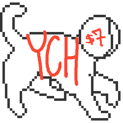 im doin $7 ych pixel icons using this pose so! if ur interested hmu