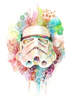 Bestof-Society6:  Stormtrooper By Veronika Weroni Vajdová   