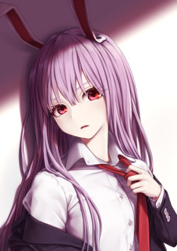 Rabbit girl Reisen Udongein Inaba: Touhou Project picture [Artist: Dtvisu]
• My list of anime & games (Digital Arts Collection):
• rarts.tumblr.com/anime_art_list