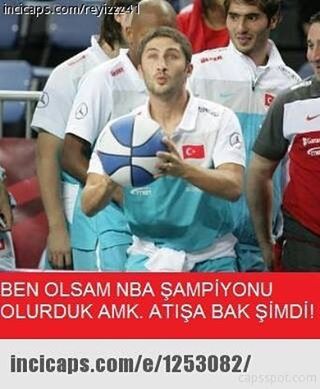 Ben olsam NBA şampiyonu...