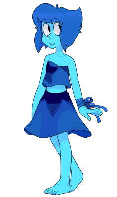 Well, she’d probably look like a gem until