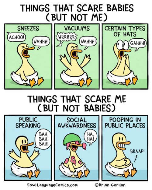 fowllanguagecomics:  Babies are kinda bad-ass when you think about it.Bonus PanelMy Twitter! 