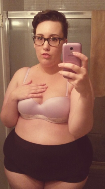 dubbbw: radioactivedarling: New bra from Victoria’s Secret. This bra is the comfiest bra I have ever