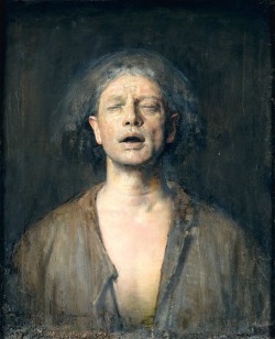 Odd Nerdrum, Self Portrait with Eyes Closed, 1991