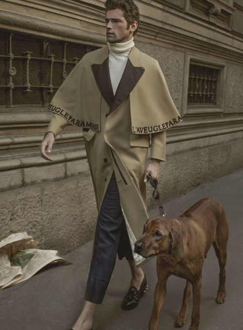 yves-san-laurent: justdropithere:  Sean O'Pry by Luca Maria Morelli - GQ Style Mexico, FW16  O m g